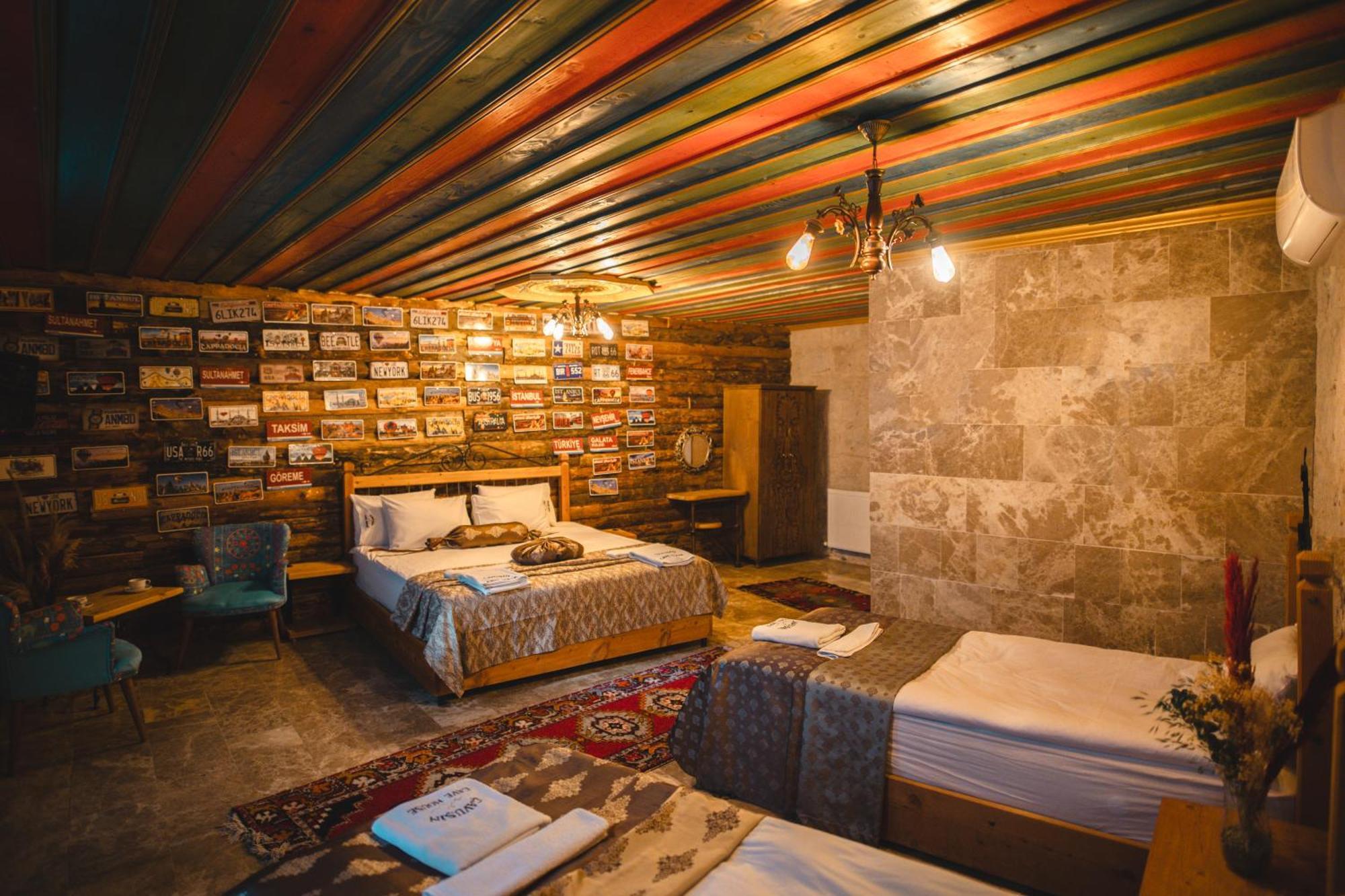 Bed and Breakfast Cavusin Cave House-Cappadocia Göreme Exteriér fotografie