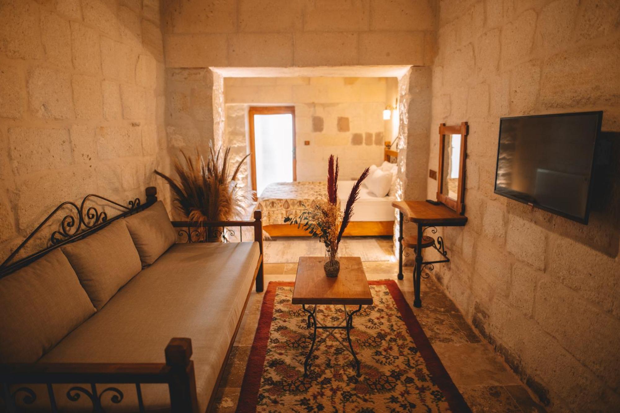Bed and Breakfast Cavusin Cave House-Cappadocia Göreme Exteriér fotografie
