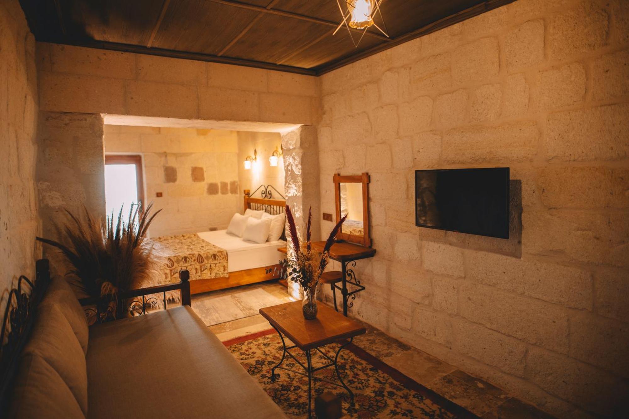Bed and Breakfast Cavusin Cave House-Cappadocia Göreme Exteriér fotografie