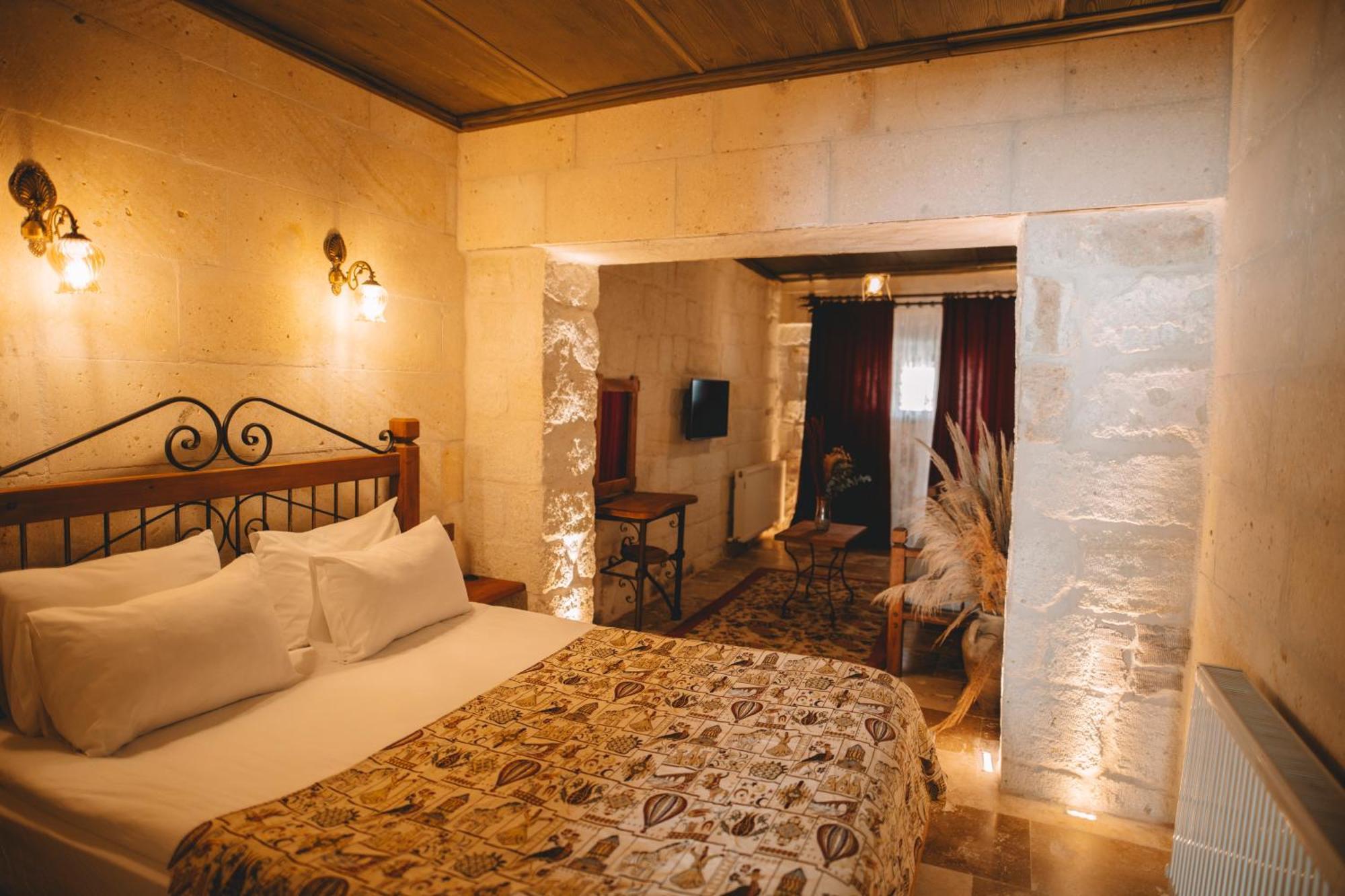 Bed and Breakfast Cavusin Cave House-Cappadocia Göreme Exteriér fotografie