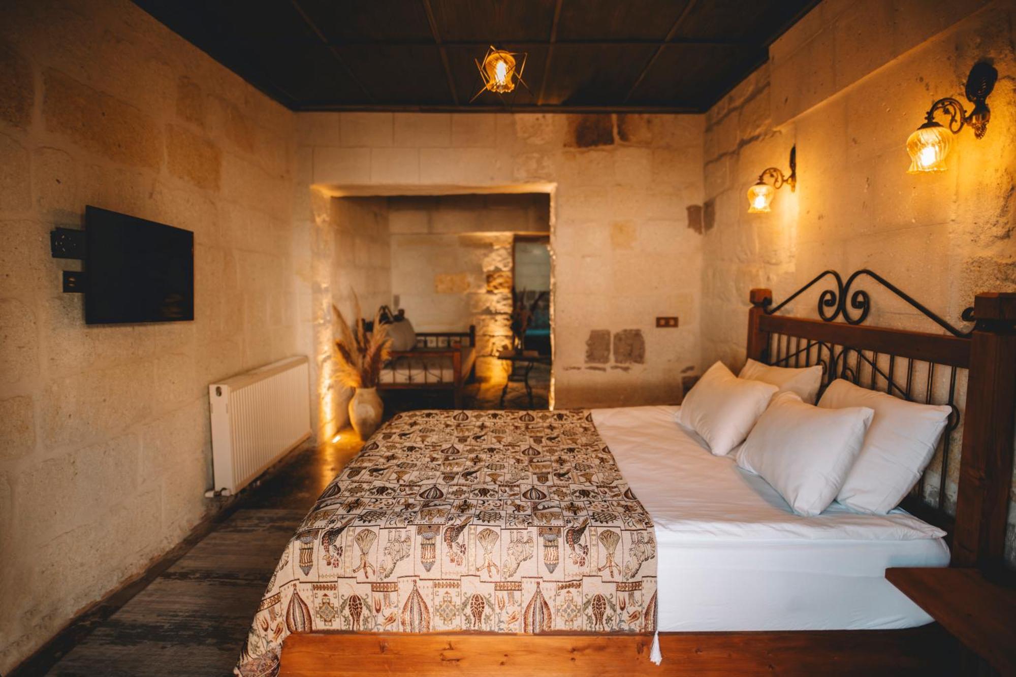 Bed and Breakfast Cavusin Cave House-Cappadocia Göreme Exteriér fotografie