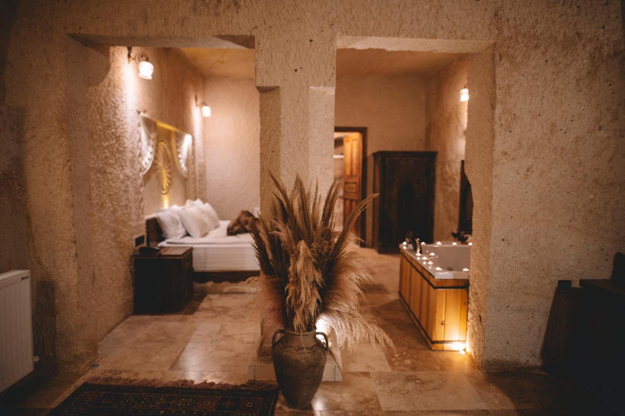 Bed and Breakfast Cavusin Cave House-Cappadocia Göreme Exteriér fotografie